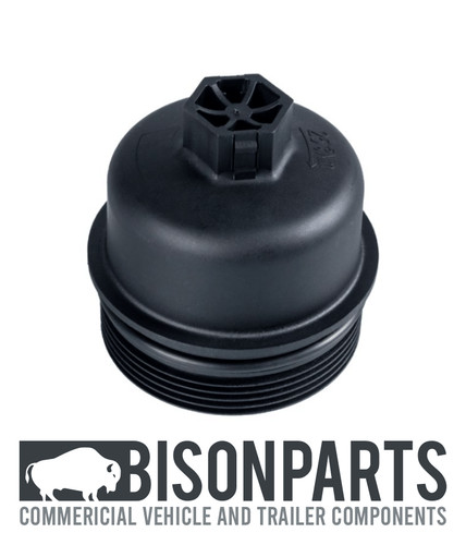 Oil filter housing - oil, cover
