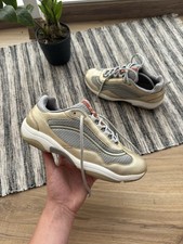 PRADA Americas Cup Vintage Rare Gold Sneakers Shoes Size 38.5