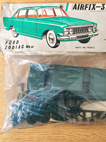 Vintage airfix ford - airfix, zodiac