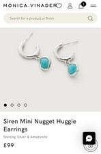 Monica Vinader Siren Amazonite