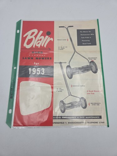 Vintage 1950s ephemera blair - 1950s,