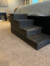 Rustic Dark Walnut Wooden Pet