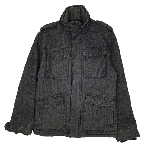 Padded jacket coat - h&m,