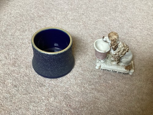 Vintage dog holding - holding, basket