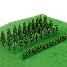 50Pack Trees Model Train