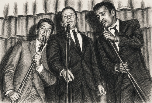 Rat pack sinatra martin davis - pack,