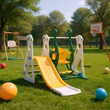 Garden Kids Swing Slide