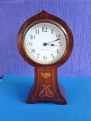 Antique mahogany inlaid - ,