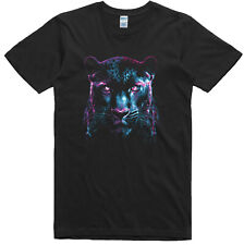 Panther Mens T Shirt Print Regular Fit 100% Cotton Tee