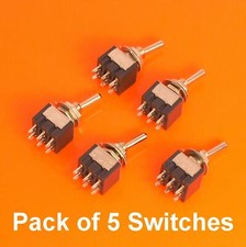 Quality 6 Pin DPDT ON-ON 2