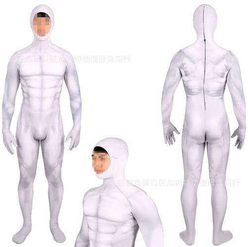 White muscle jumpsuit stage - white,