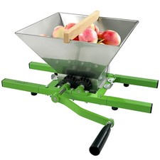 Manual Fruit Crusher Scratter Pulper Apple Cider Press Making Equipment 7L Juice