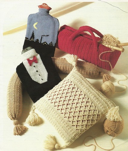 Knitting pattern cushion hot - cushion,,