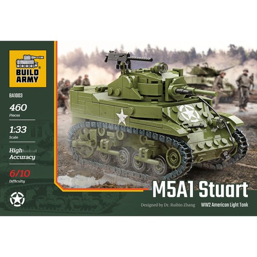 Build army m5a1 stuart light - army,