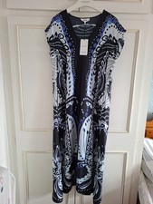 New Reiss freja printed navy
