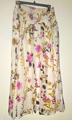 Gee white floral chiffon - gee,
