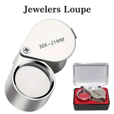 30X Jewelers Loupe Magnifier