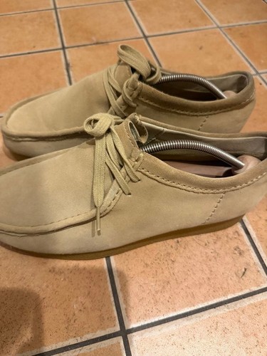 Clarks wallaby maple suede - clarks,