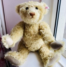 Large Steiff Old Gold Teddy Bear  EAN 038297 H:54cm Rare 1098/4000 Lovely Gift