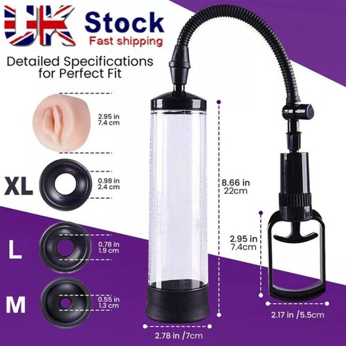 Penis pump enlarger vacuum - pump,