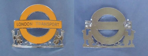 London transport enamel cap - london,