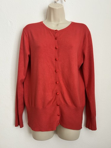 Orangey red soft - red,