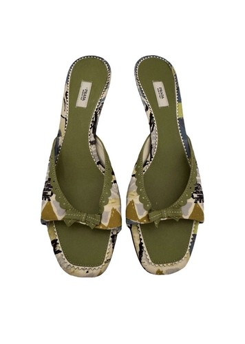 Prada vintage green silk - vintage,