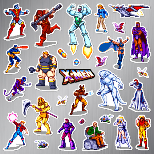Men magnets arcade game - x-men,