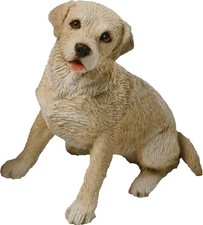 Yellow Labrador Figurine Hand