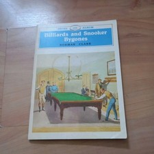 BILLIARDS and SNOOKER BYGONES CUES BALLS TABLES POOL