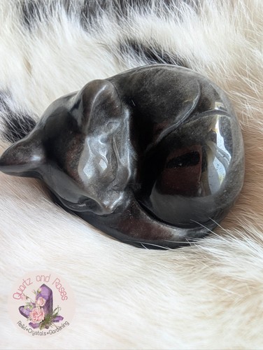Obsidian heart silver - heart,
