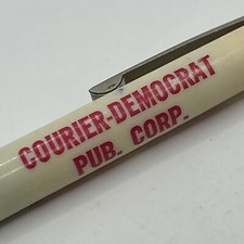 VTG Ballpoint Pen Courier-Democrat Pub. Corp. Russellville AR Newspaper