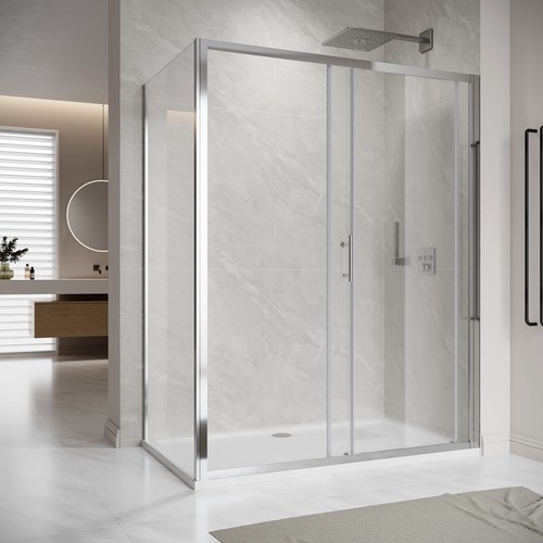 Sliding shower enclosure - sliding,
