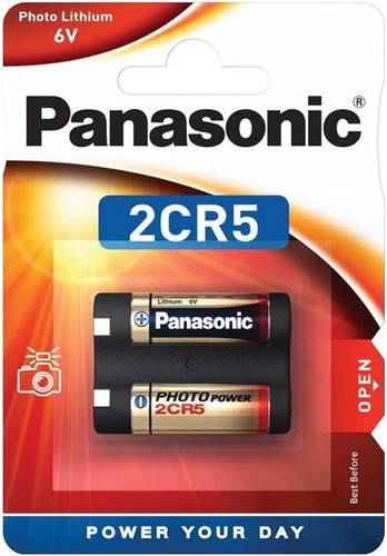 Panasonic 2cr5 245 lithium - 2cr5, 6v