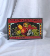Porcelain Enamel Sign 'Shaker
