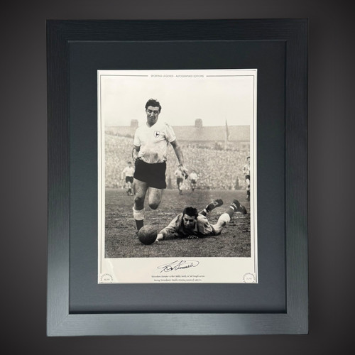 Framed bobby smith tottenham - -,