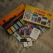 Vintage Monopoly New York City