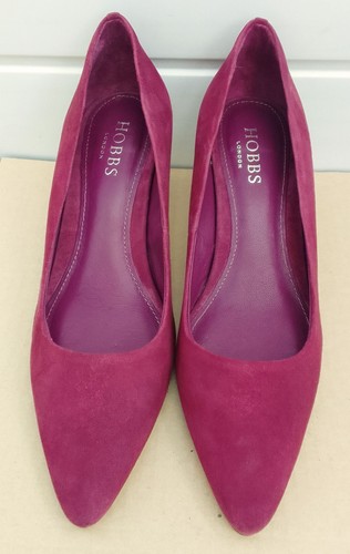 Hobbs size purple suede - purple,