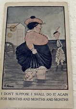 Vintage seaside humorous