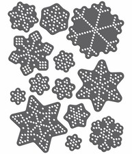 Snowflakes 1" to 4" Magnetic