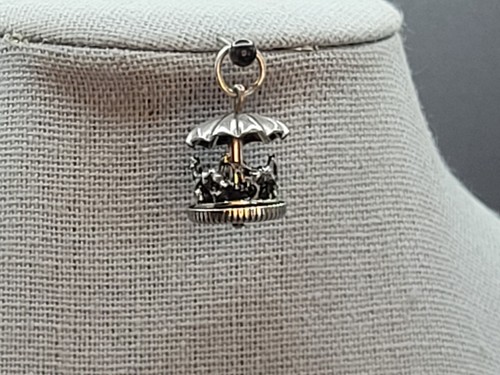 Sterling silver carousel - sterling,