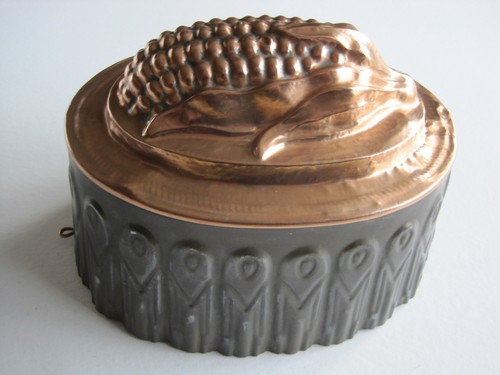 Antique victorian copper tin - antique,