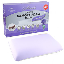 Scented Memory Foam Pillow Breathable Cooling Hypoallergenic Ergonomic Support