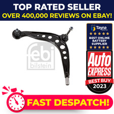 Wishbone / Suspension Arm fits BMW 318 E30 1.8 Front Lower, Left 82 to 94 Febi