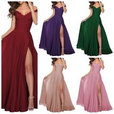 Formal Off Shoulder Bridesmaid