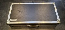 Collection Only - Swann Flight Case 783mm x 383mm Carpeted Guitar Pedalboard