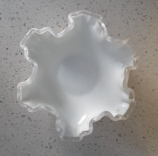 Fenton Silver Crest 6" Bon-Bon