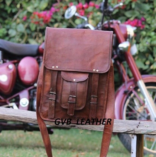 Leather vintage laptop - leather,
