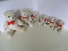 Vintage Collection of 6Teddy Bears - 'SALCO Little Meadow Collection'.