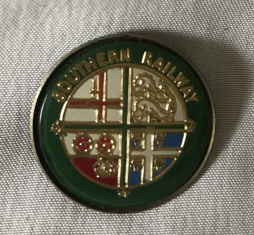 Southern railways enamel pin - southern,
